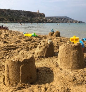 Golden bay - Sand castles