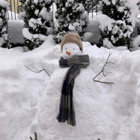 Snowman, Zakopane, Poland